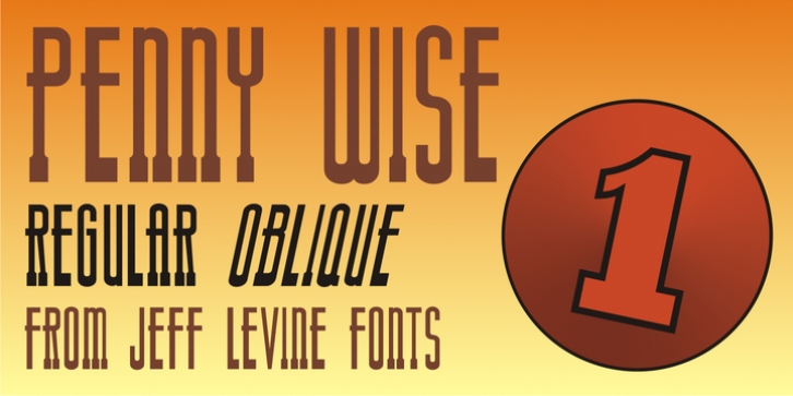 Penny Wise JNL font preview