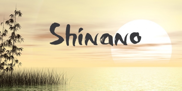 Shinano font preview