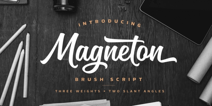 Magneton font preview