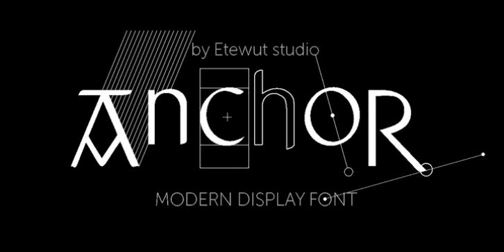 Anchor font preview