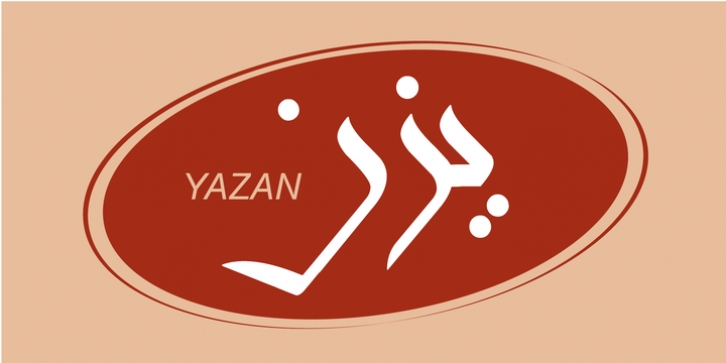 SF Yazan font preview