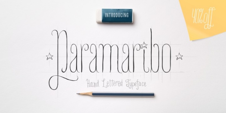 Paramaribo font preview