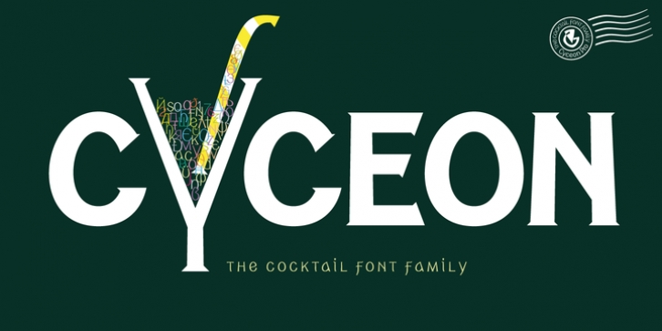 Cyceon Pro font preview