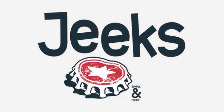 Jeeks font preview