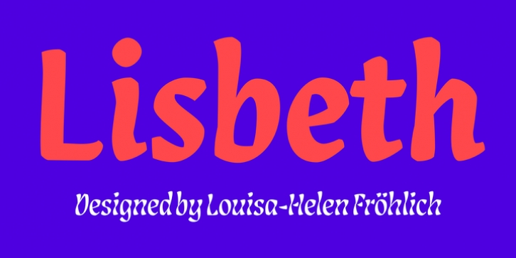 Lisbeth font preview