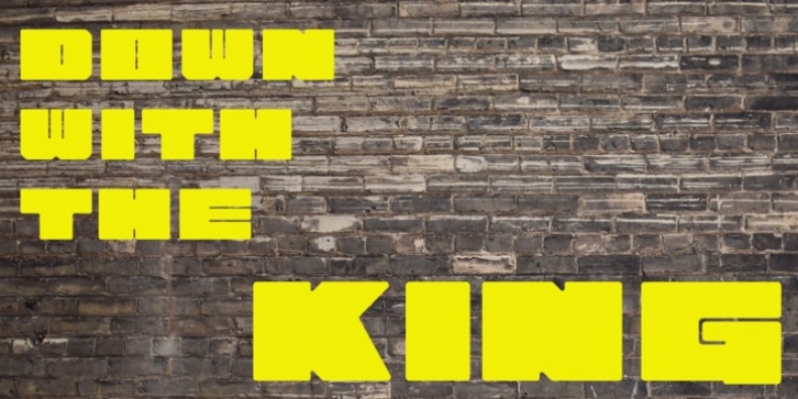 Down With The King font preview