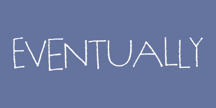 Eventually font preview
