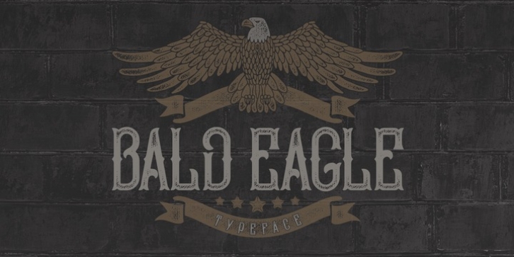 Bald Eagle font preview