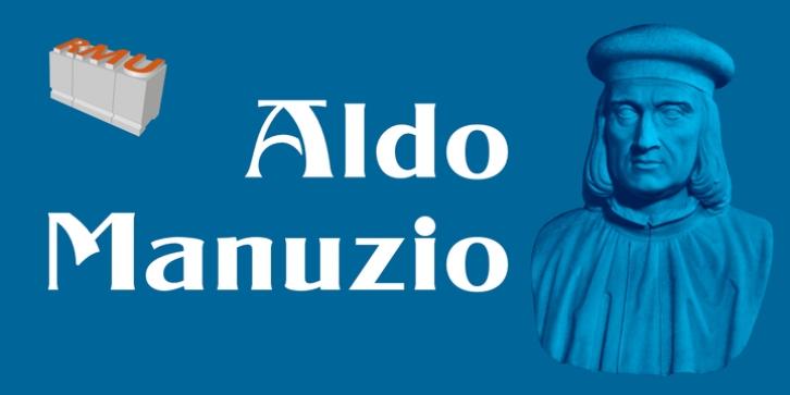 Aldo Manuzio font preview