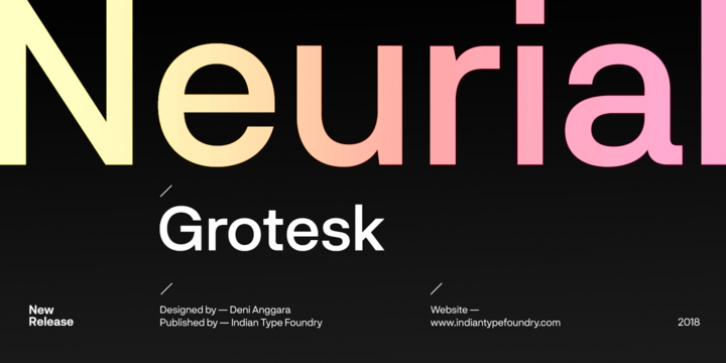 Neurial Grotesk font preview