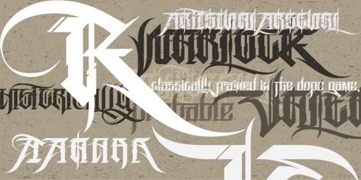 Rase Grimm font preview