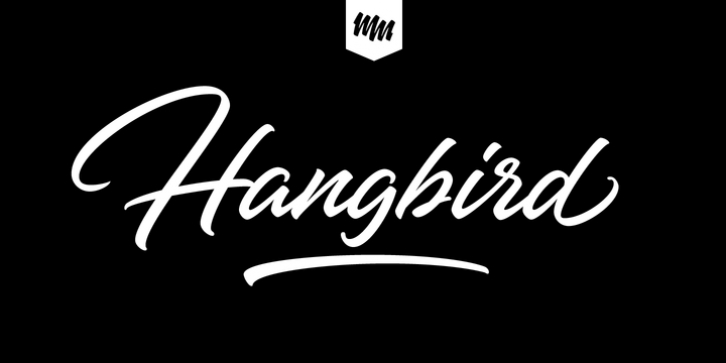 Hangbird font preview