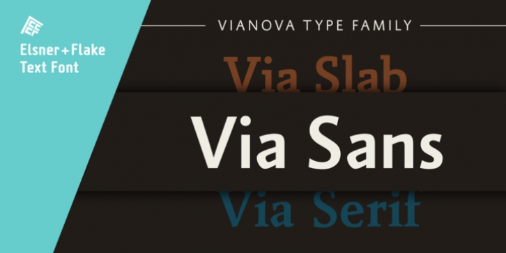 Vianova Sans Pro font preview
