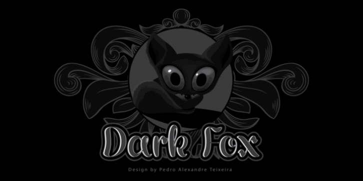 Dark Fox font preview