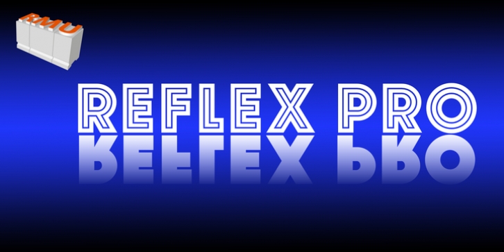 Reflex Pro font preview