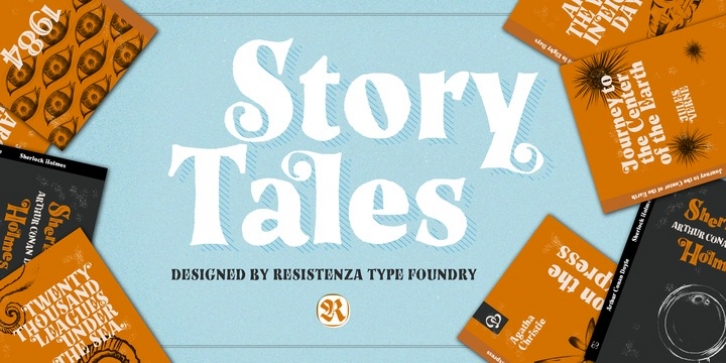Story Tales font preview