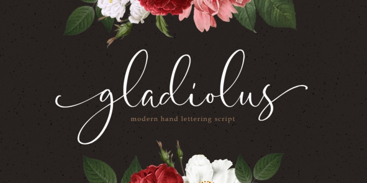 Gladiolus font preview