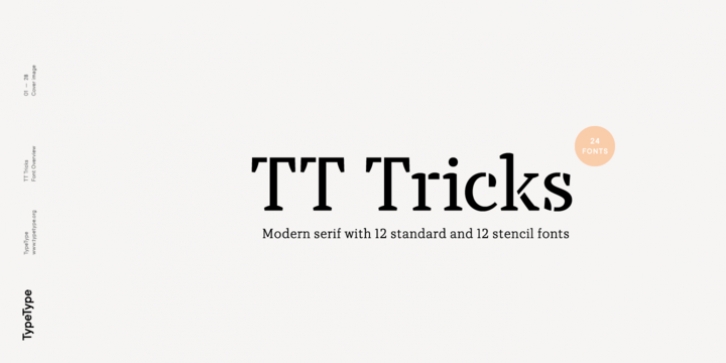 TT Tricks font preview