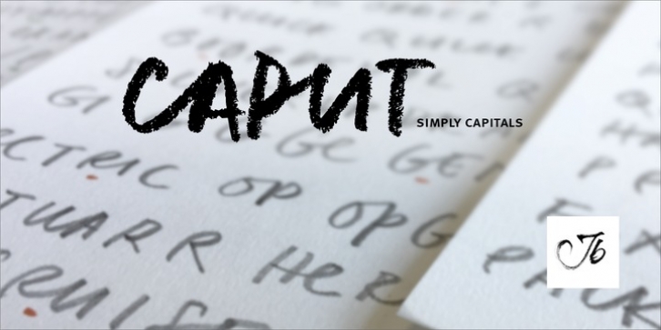 CAPUT font preview