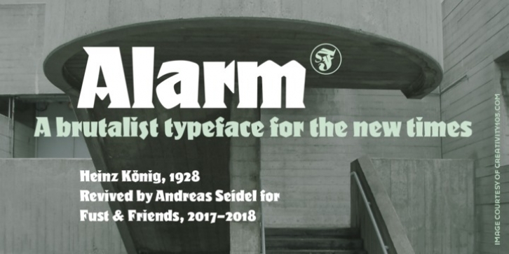 Alarm font preview