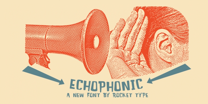 Echophonic font preview
