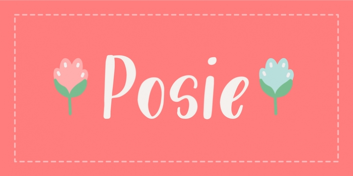 Posie font preview