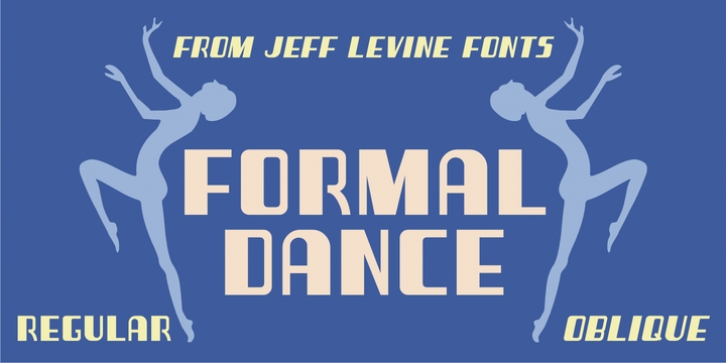 Formal Dance JNL font preview
