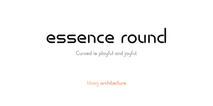 essence round font preview