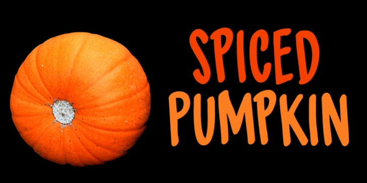 Spiced Pumpkin font preview