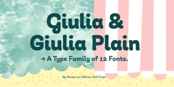 Giulia font preview