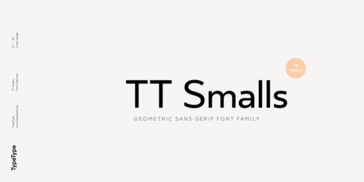 TT Smalls font preview
