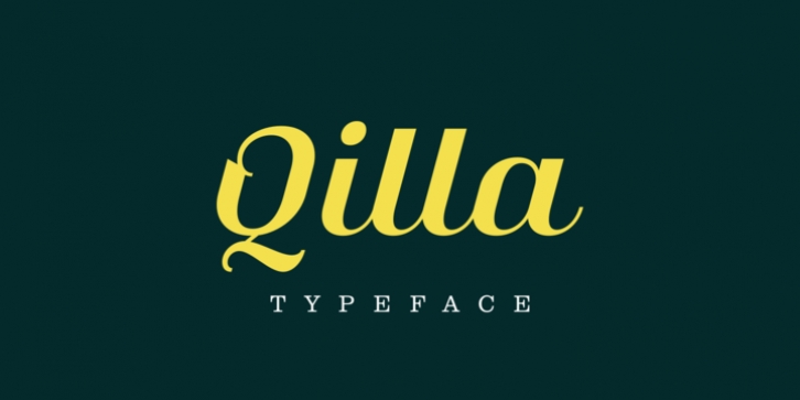 Qilla font preview