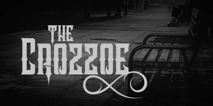 Crozzoe font preview