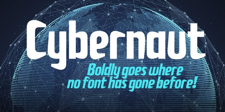 Cybernaut font preview