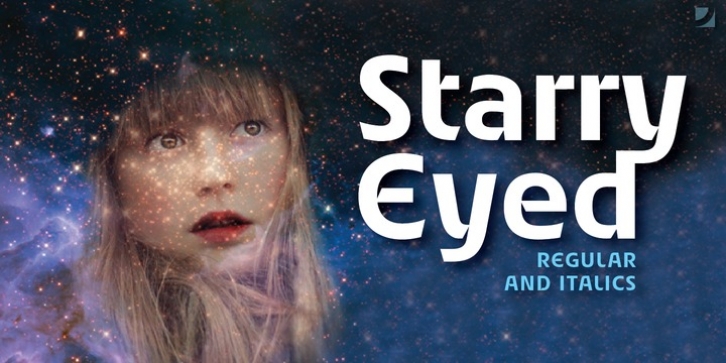 Starry Eyed font preview