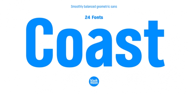 Coast font preview