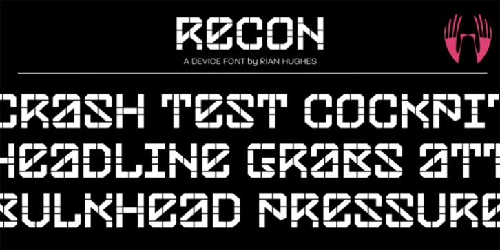 Recon font preview
