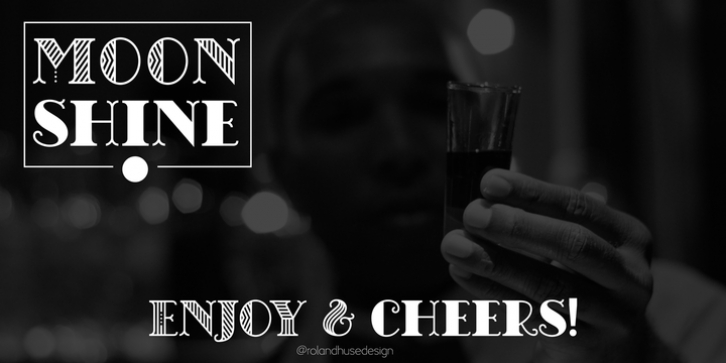 Chicago Moonshine font preview