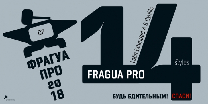 Fragua Pro font preview