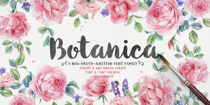 Botanica font preview