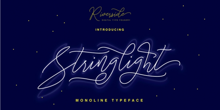 Stringlight font preview
