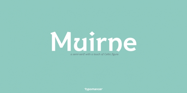 Muirne font preview