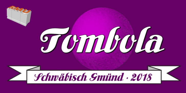 Tombola font preview