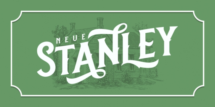 Neue Stanley font preview
