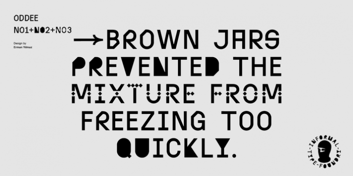 Oddee font preview