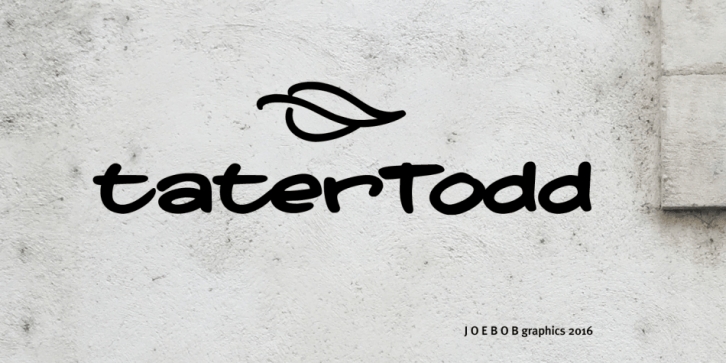 taterTodd font preview