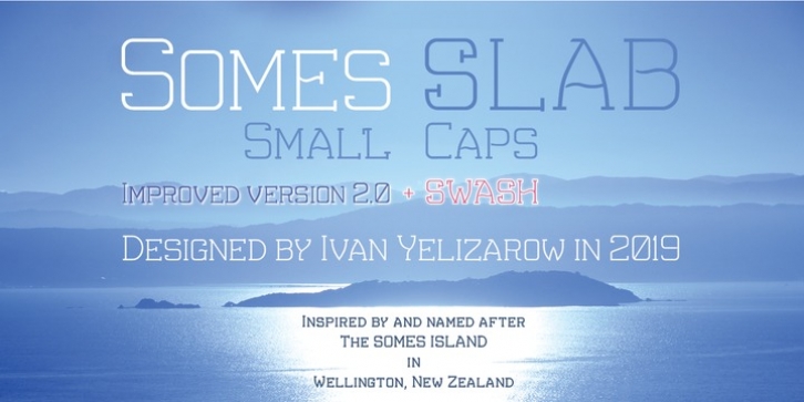 Somes Slab font preview