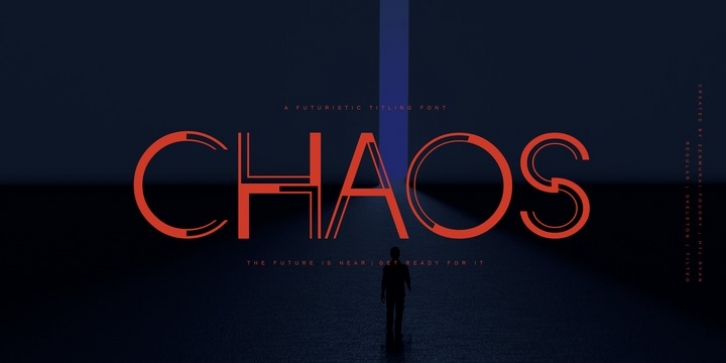 CHAOS font preview