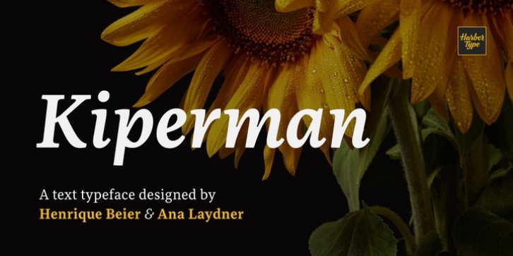 Kiperman font preview