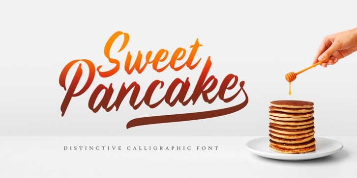 Sweet Pancake font preview